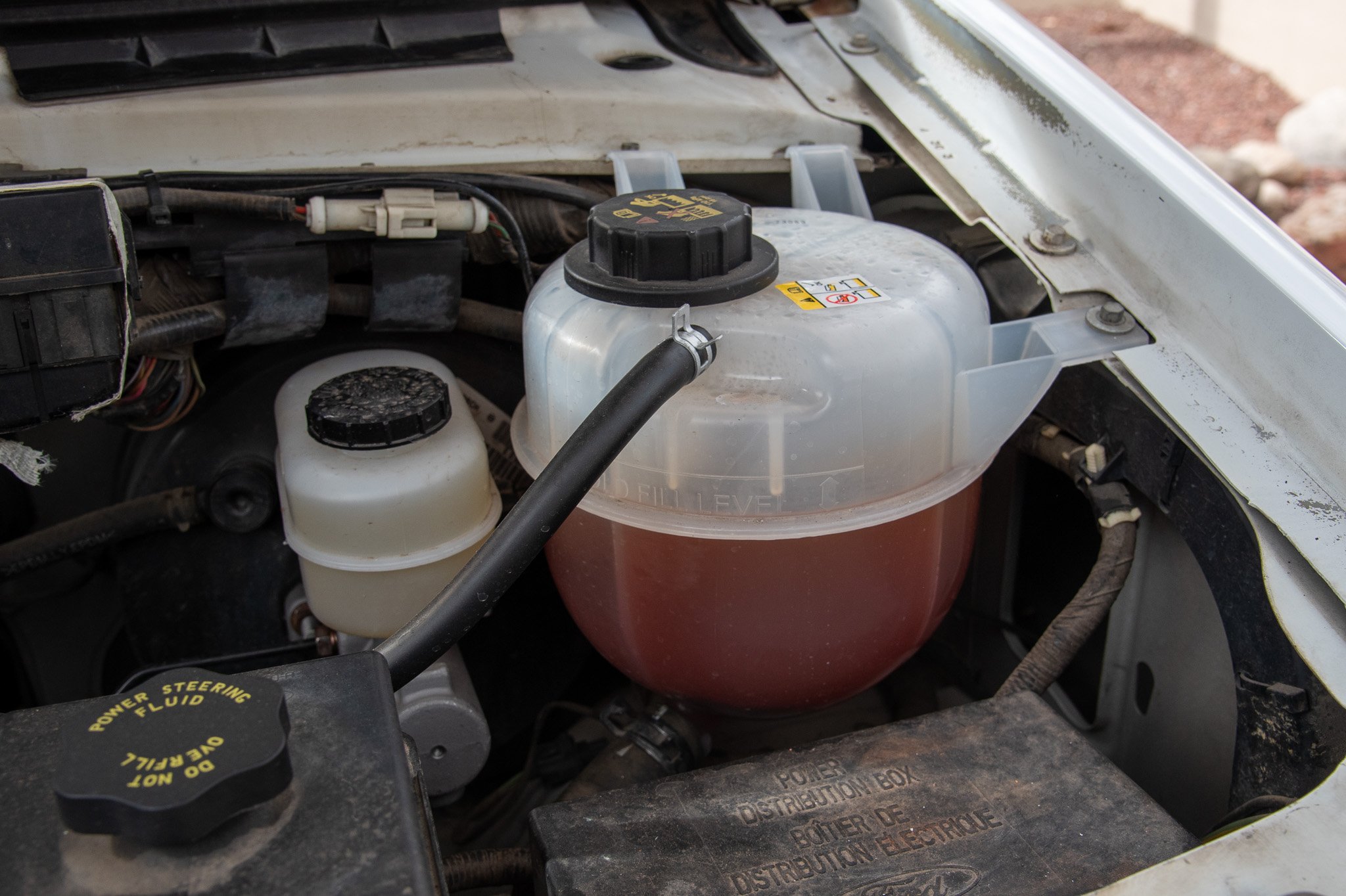 New coolant tank, fall 2023