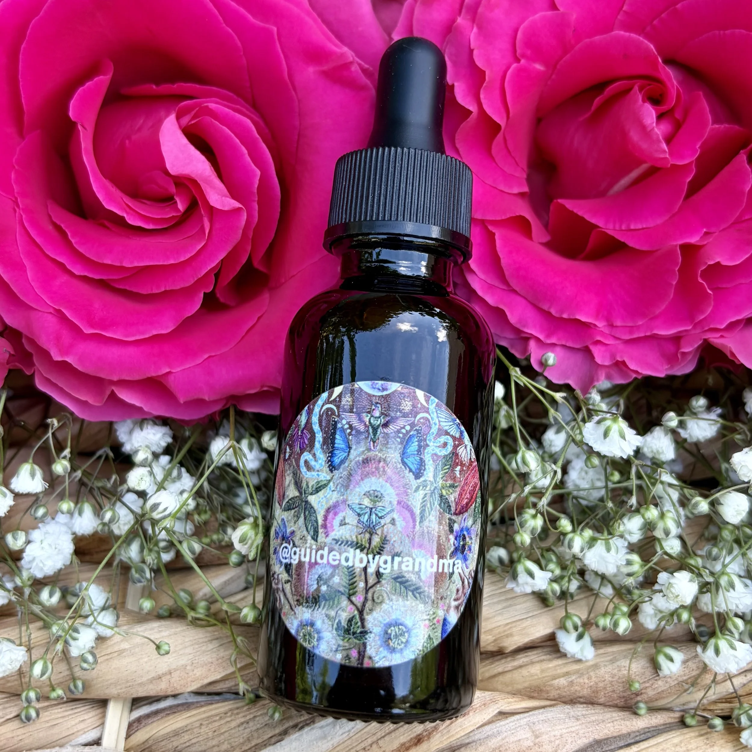 Bobinsana Tincture - 1 ounce. Heart-opening, Gentle heart-healing, Emotional release, Relieve grief, Harmonizing, Balance the emotions
