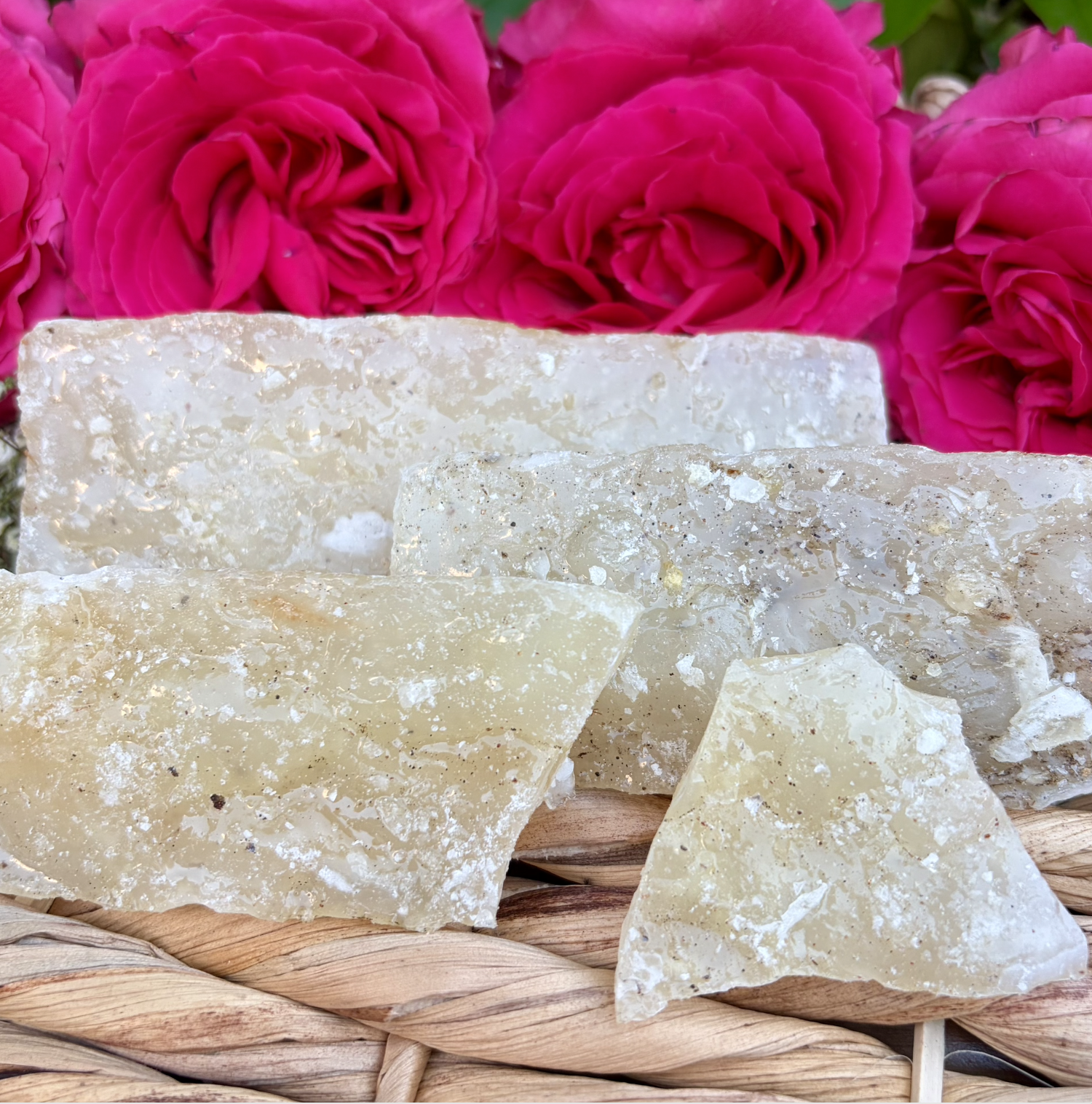Fresh White Copal from Mexico - This is a Natural Resin that creates a cleansing smoke for smudging, when placed over hot coals, usually inside of a Copalera.