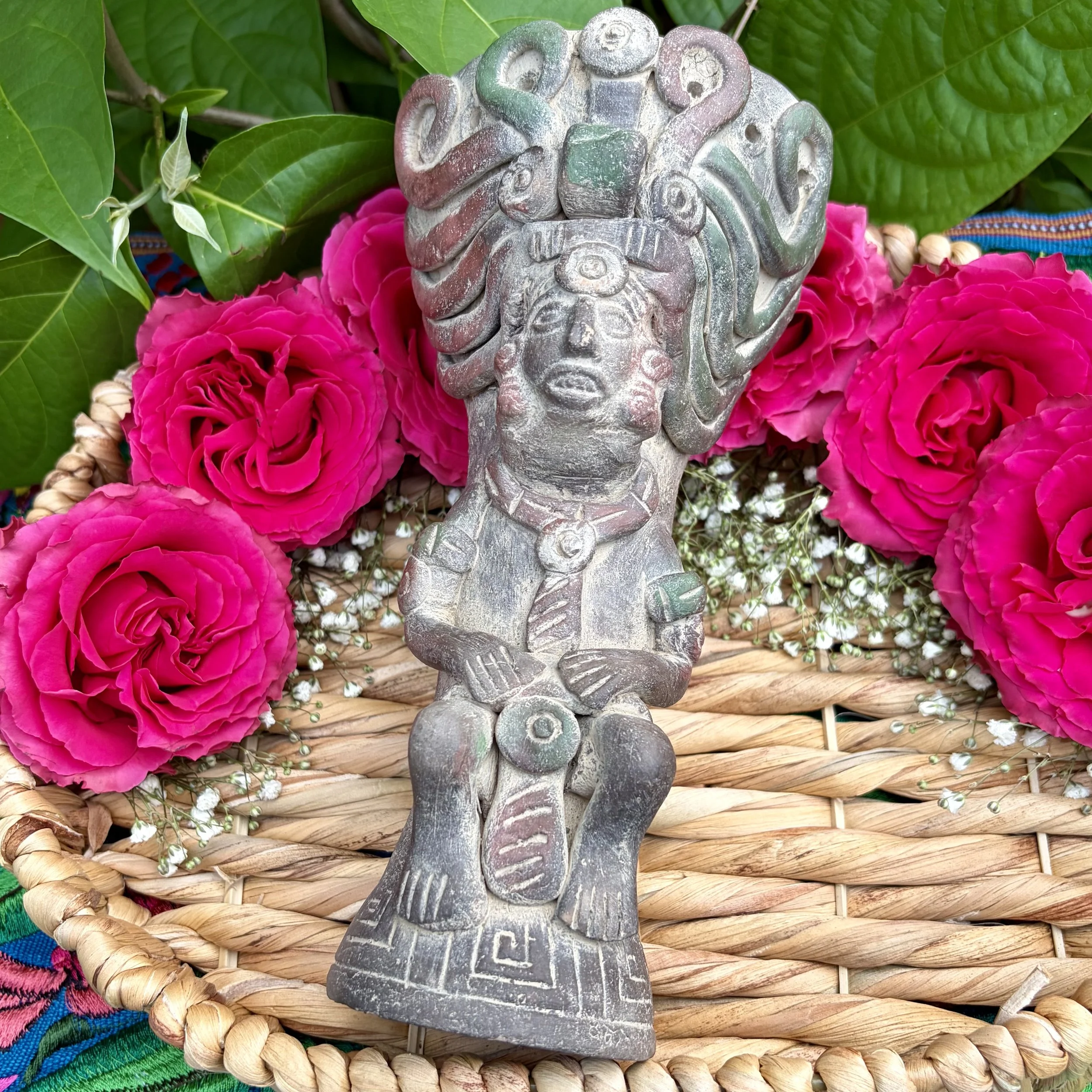 Copalera - Large - Artisan - Handmade and One of a Kind from Mexico. We also have Fresh White Copal.
