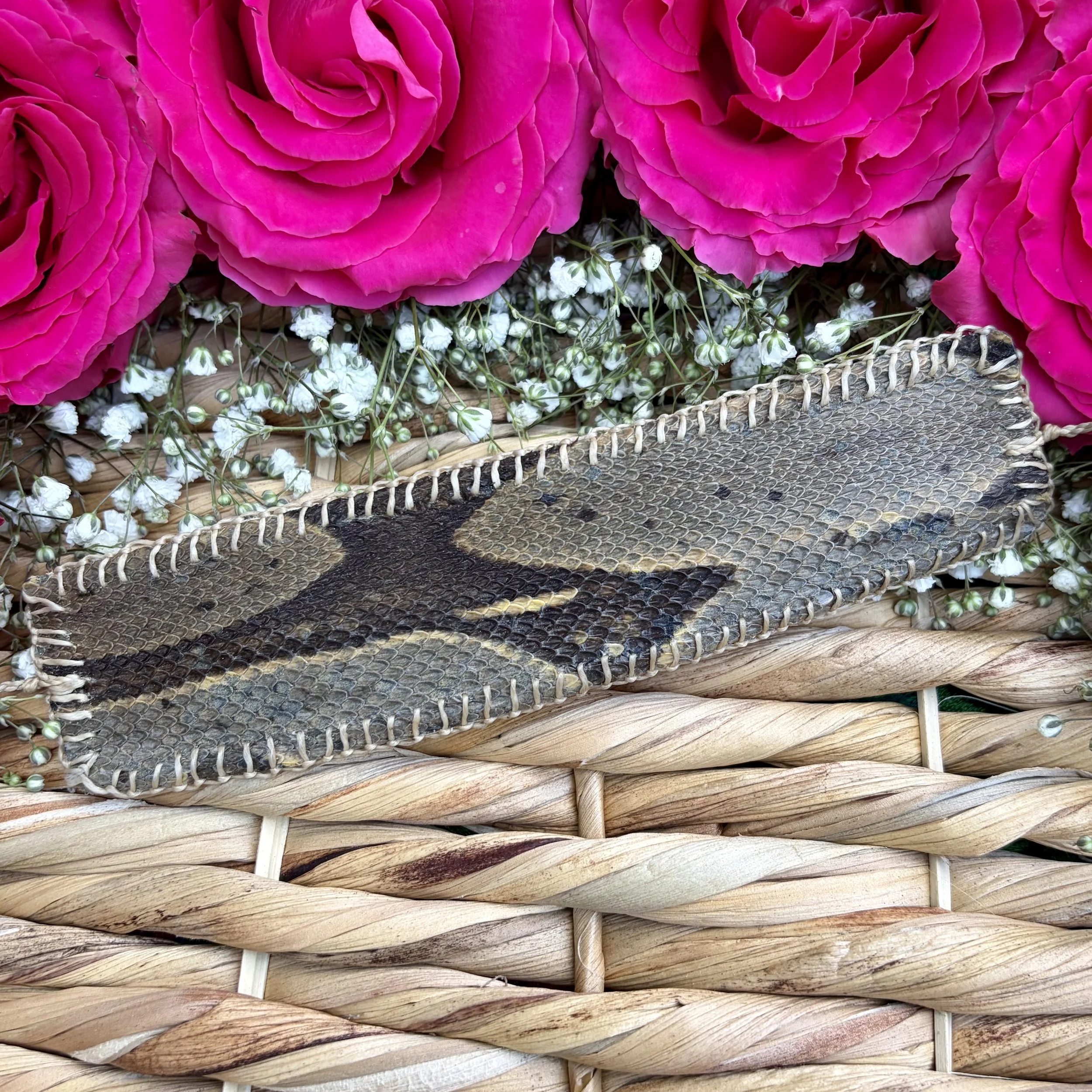 Snake Skin Bracelet - SOLD OUT - Contact us if you'd like to pre-order - Based on availability - These are one of a kind 