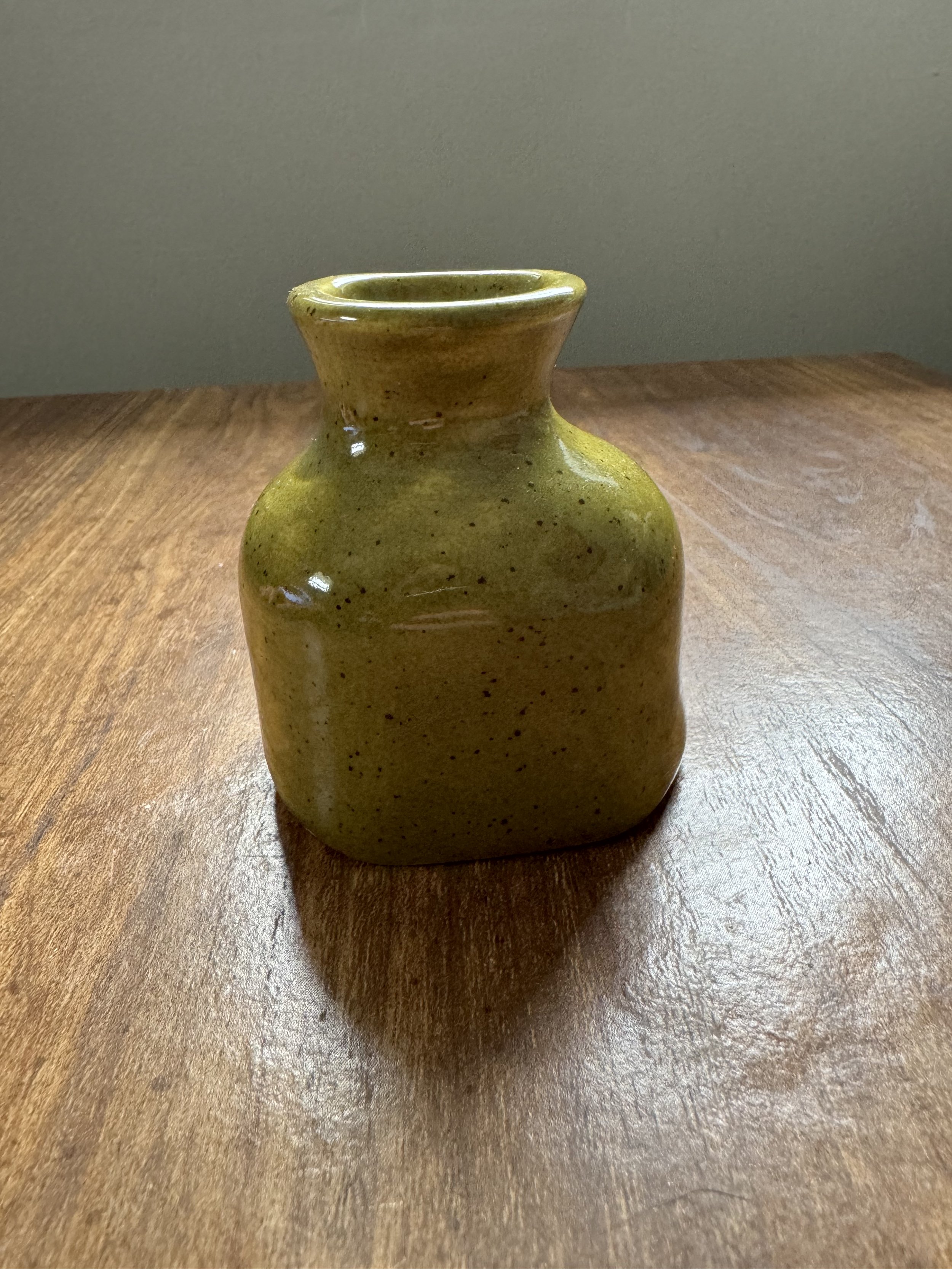 Flat Sided Bud Vase