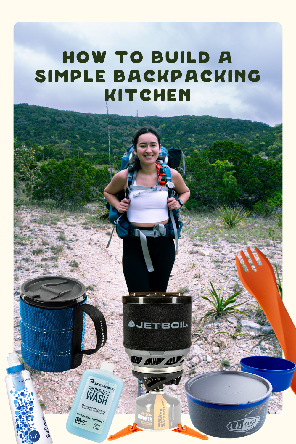 How to Build a Simple Backpacking Kitchen | Roam the Outer Space