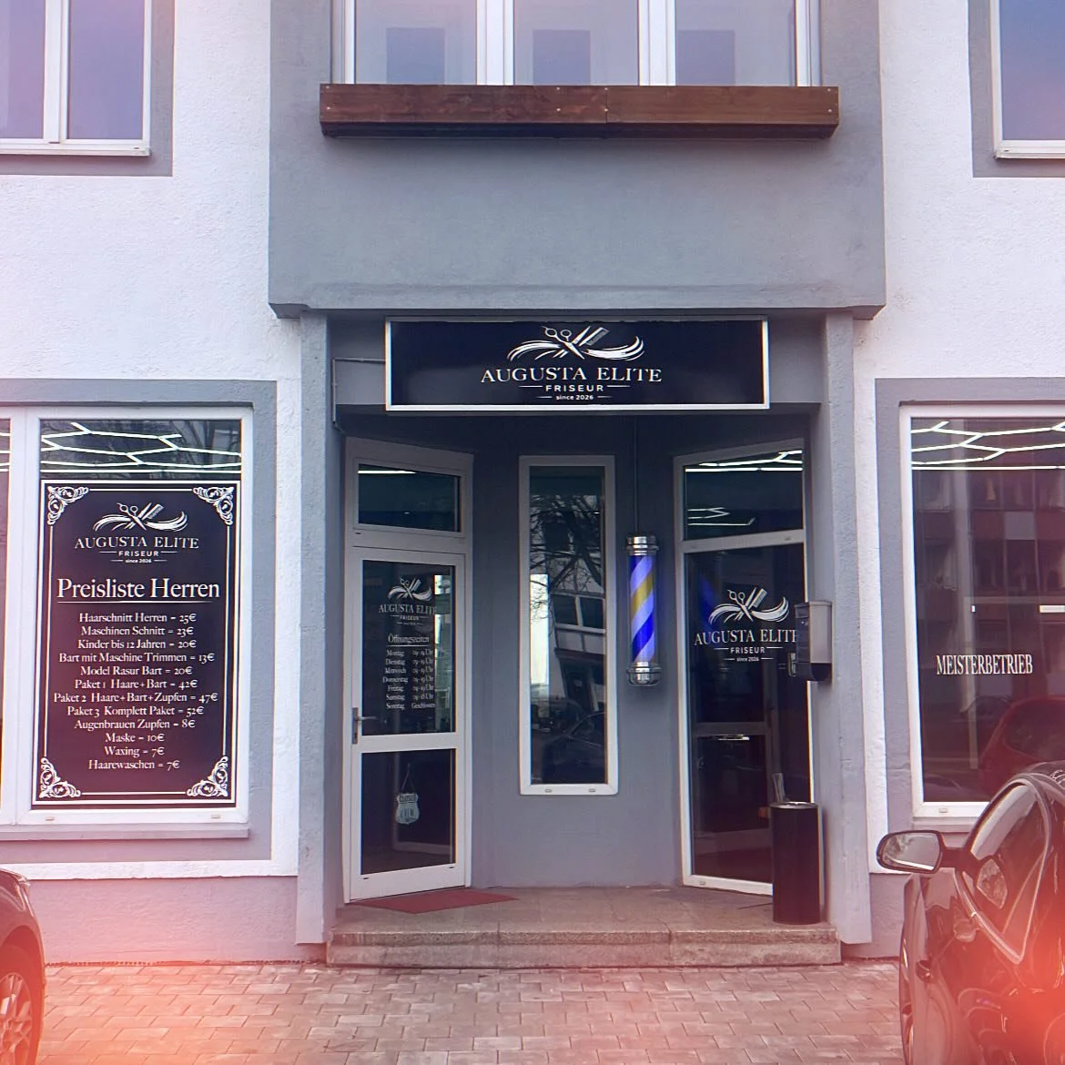 from design and printing to applying the stickers to the windows
by apart.