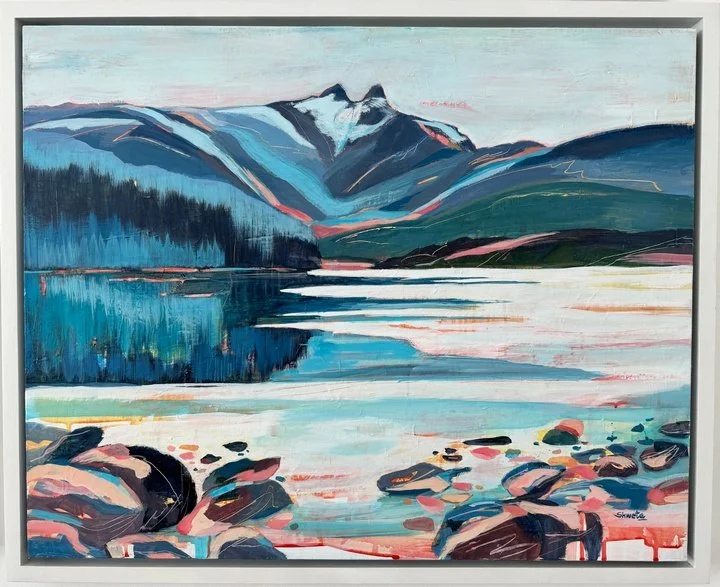 Peaks of Pride 24"X30" (The Lions, North shore mountains)