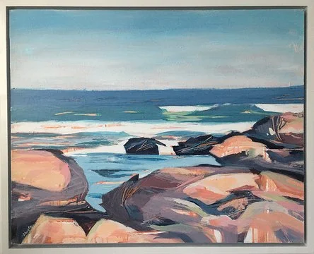 Seaside Memories 24"X30" (Pacific coast)