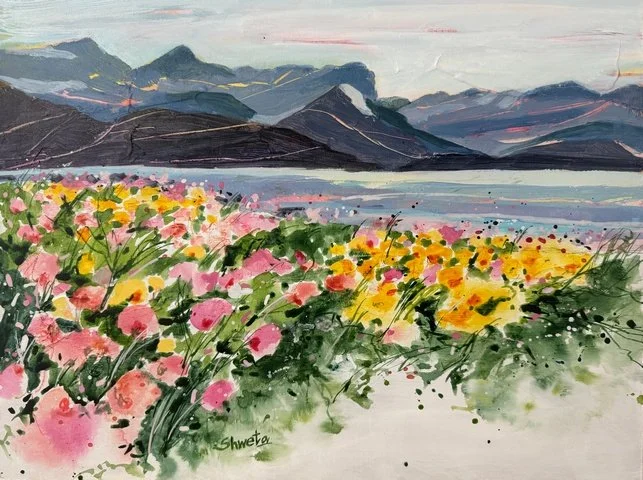 A Thousand Little Moments - 12"X16" framed (Kananaskis Country, Alberta)