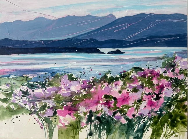 Spring Breeze - 12"X16" (Howe Sound, BC)