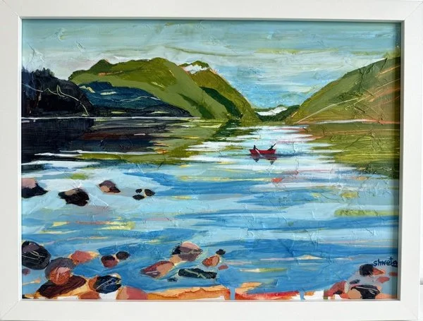 The Space Between Moments 12"X16" (Golden Ears, BC)