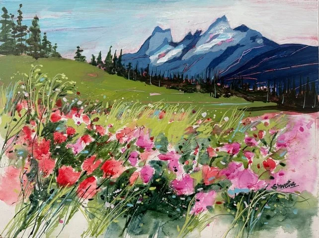 Let's Stay Together 12"X16" (Skyline Trail, Manning Park, BC)