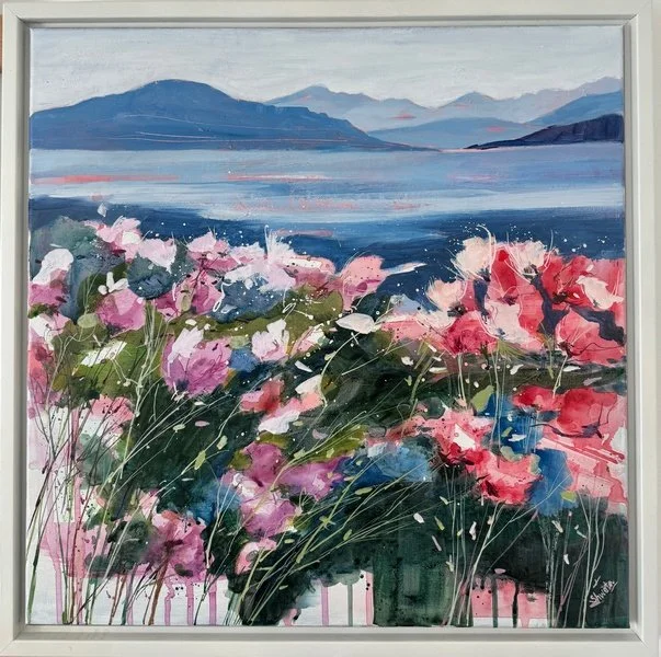 A Certain Romance 24"X24" (Spanish banks beach, BC)