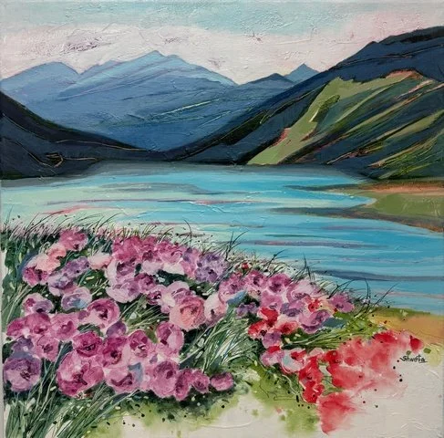 Was it a Dream? - 24"X24" framed (Joffre Lake, BC)