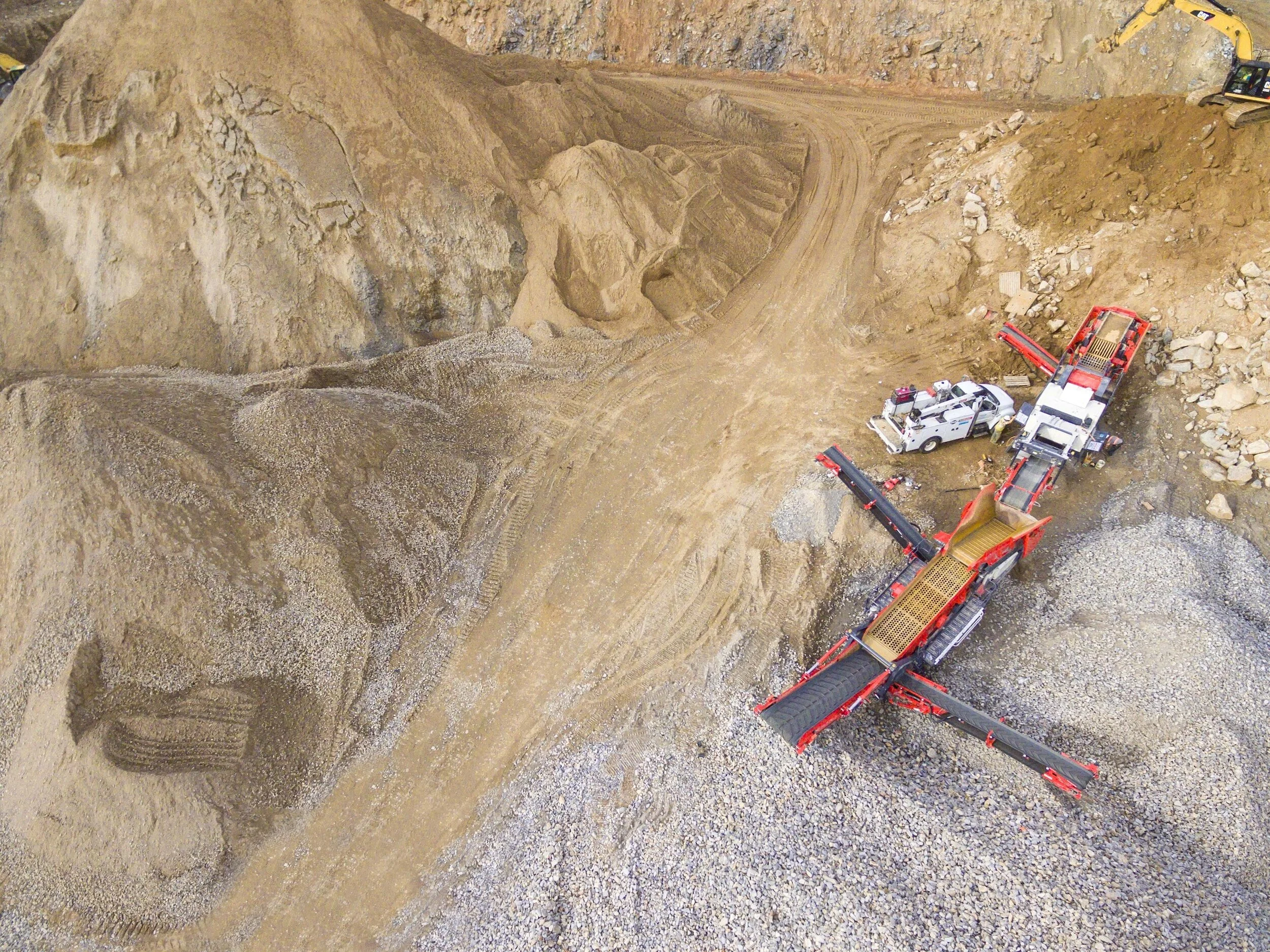 Aerial Construction photos