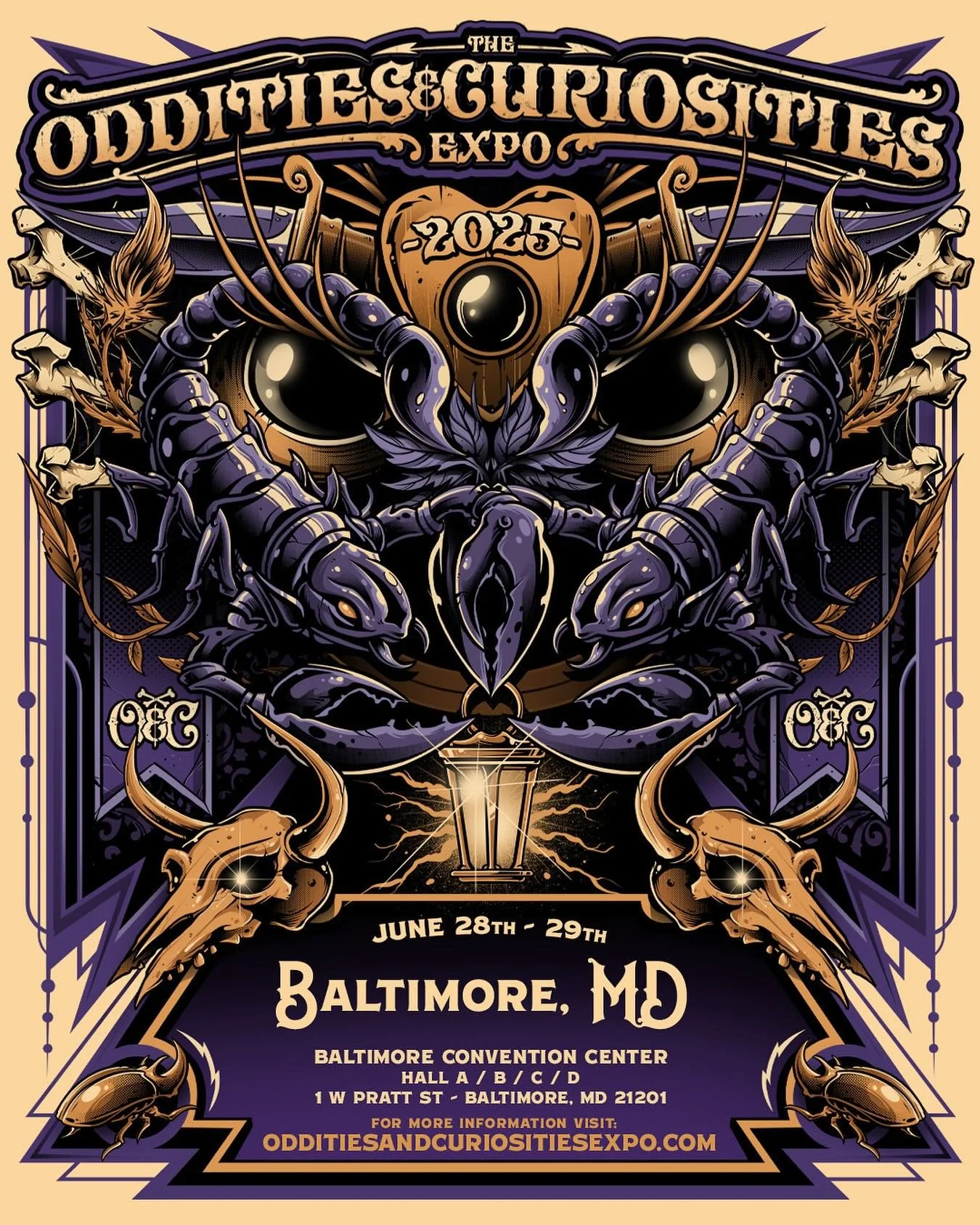 Still recovering from the incredible @sistersoflilith solstice festival, but I&rsquo;m already prepping for my next show this coming up weekend in Baltimore @odditiesandcuriositiesexpo! 

I&rsquo;m so excited to go back there and see my friends and e
