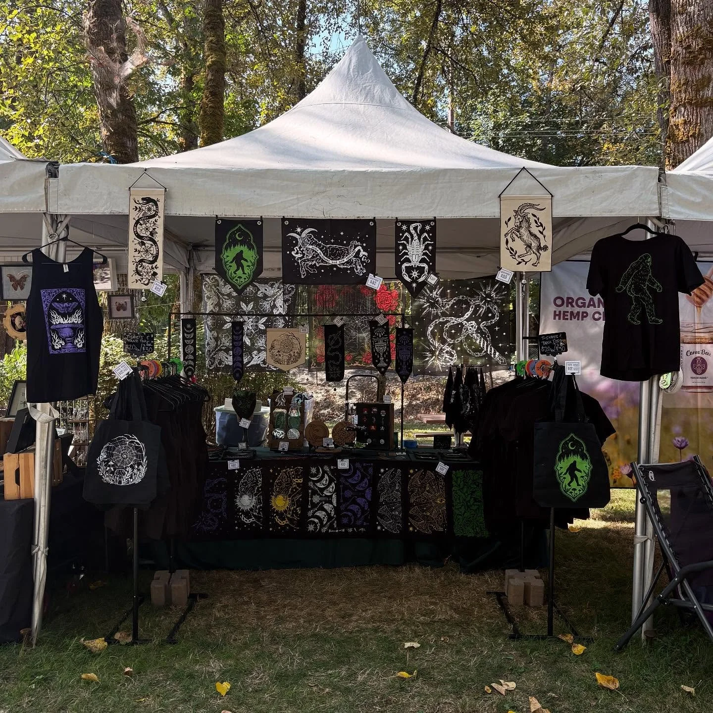 I&rsquo;ll be living here all weekend @concertsatthefarm for the Psychic Salamander Festival. Come out and enjoy this last bit of summer✨