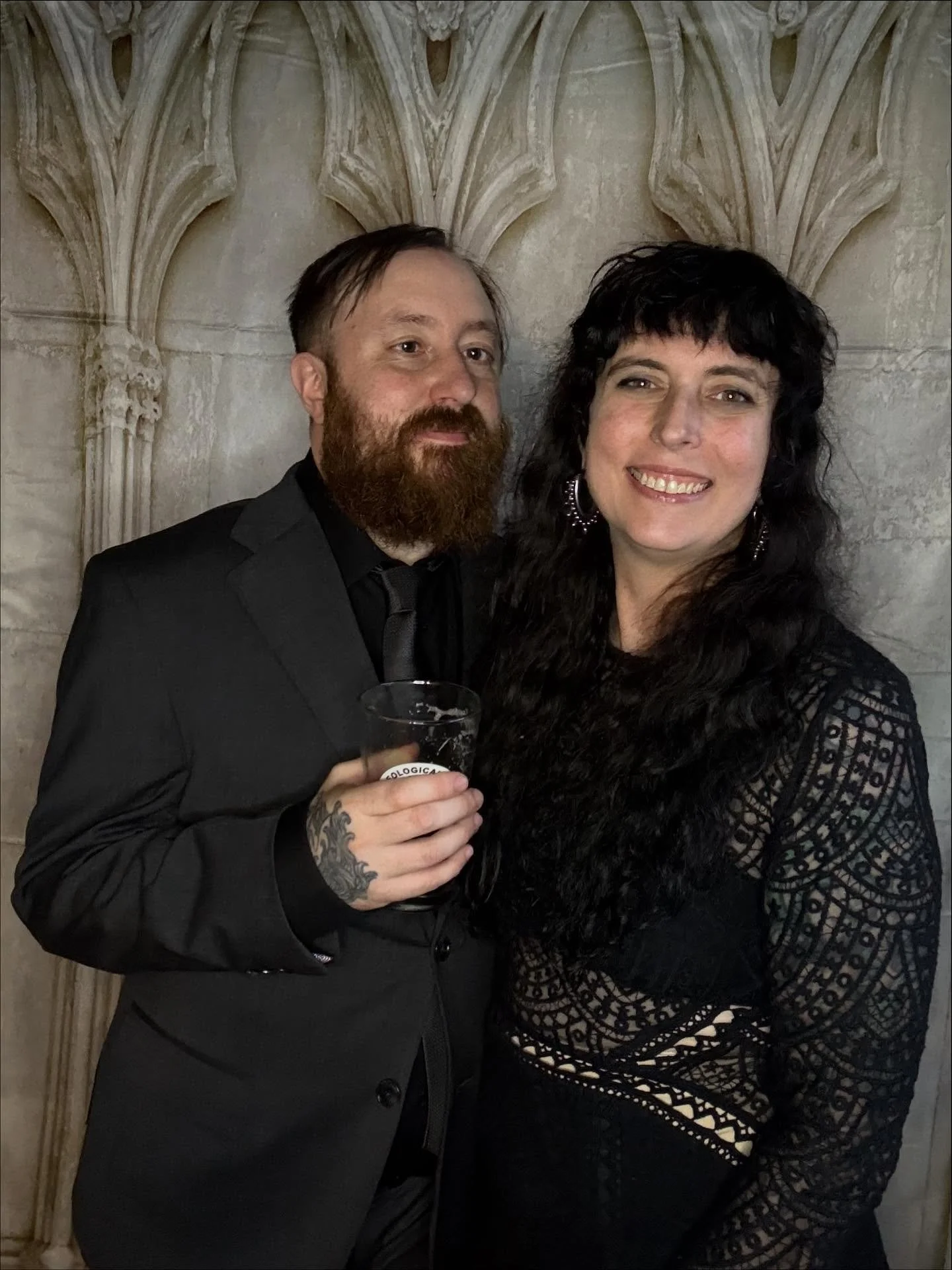 What a night, what a life! Still recovering from this weekend when I married my co-conspirator @brushwieldersunion. I&rsquo;ll post good pics when I get them, but for now here&rsquo;s some Photo Booth pics with some of my favorite people ❤️

Currentl