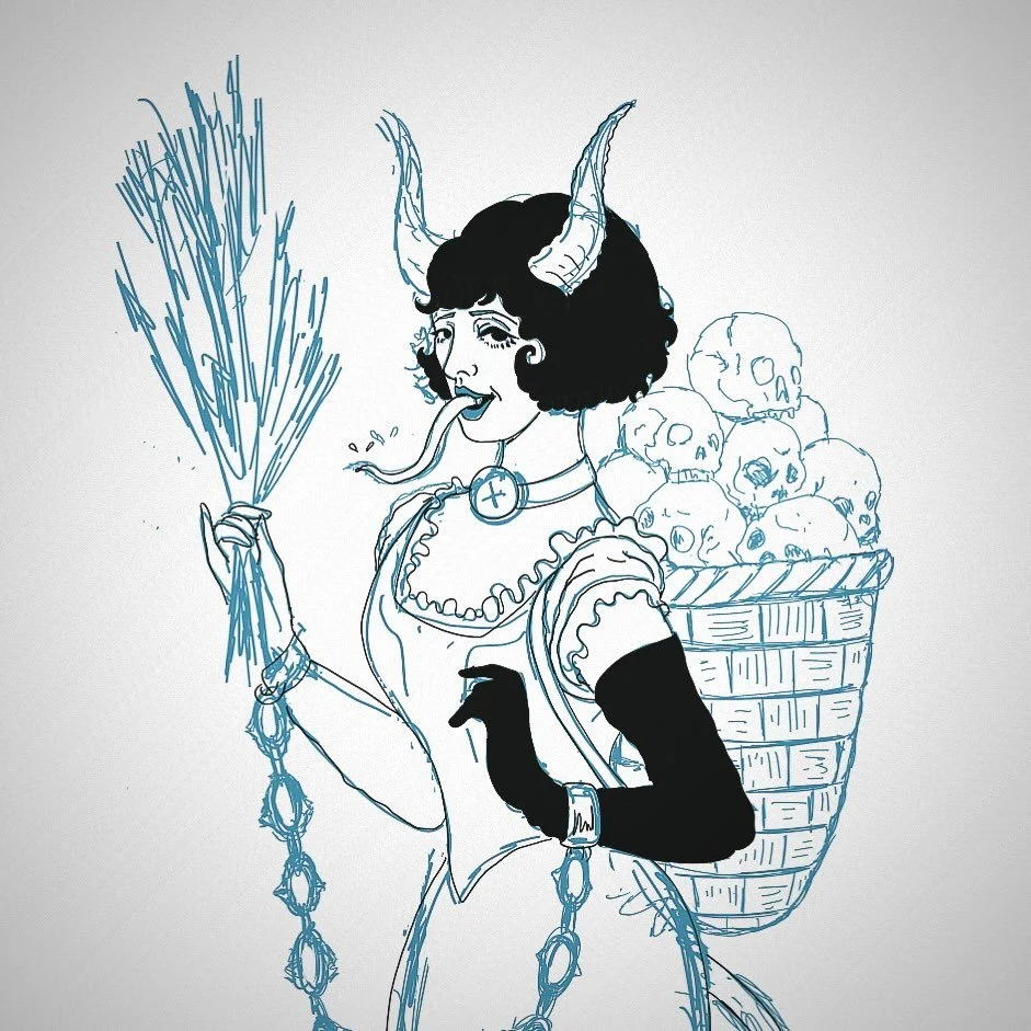 Just took a little vacation for my honeymoon and some much needed relaxation after my Halloween season. I&rsquo;m back on my bullshit now and getting ready for my shows this month and the holiday season, including working on this new design 👀