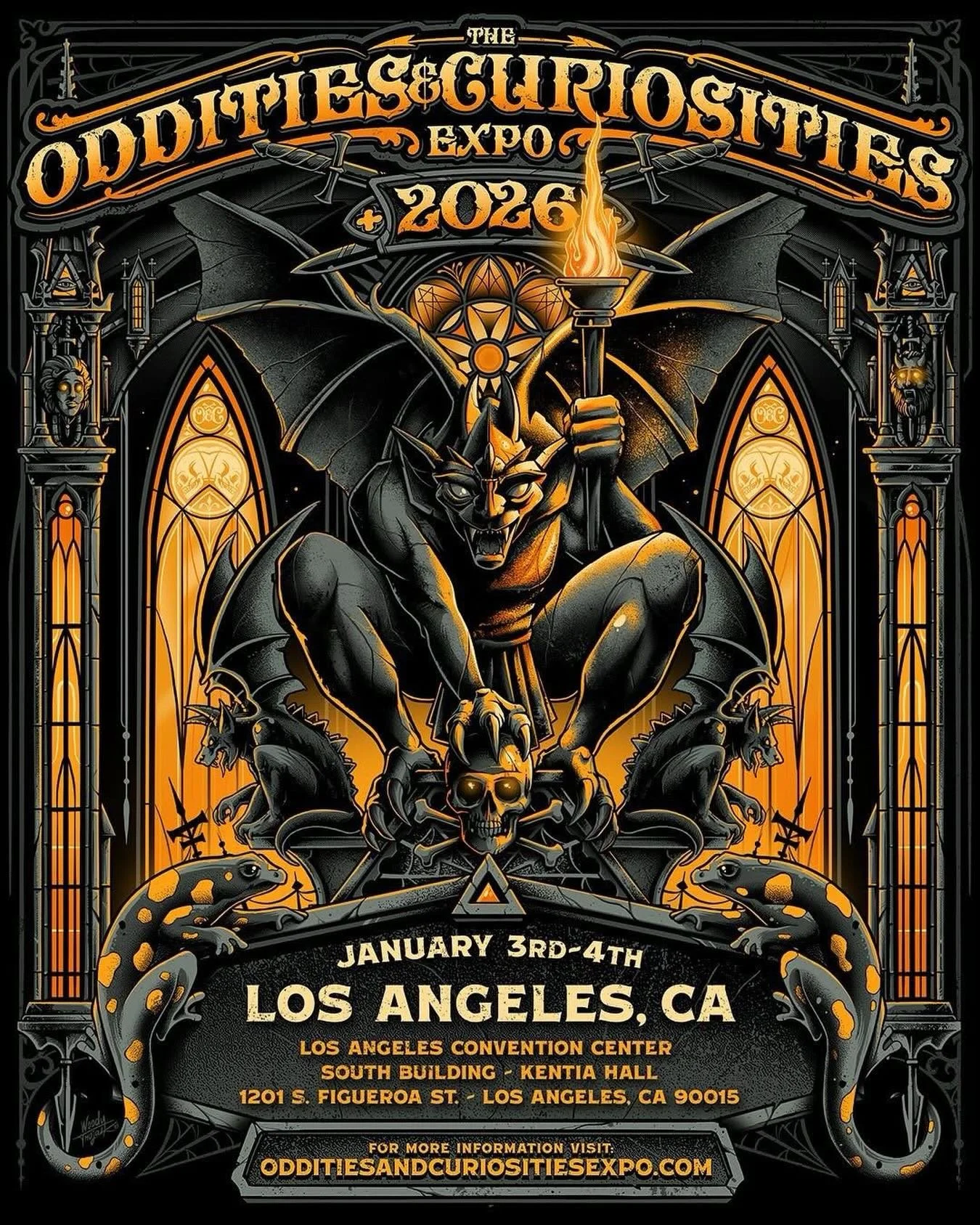 Driving down to spend NYE in LA and start 2026 off right by vending @odditiesandcuriositiesexpo this weekend! See you there LA✨