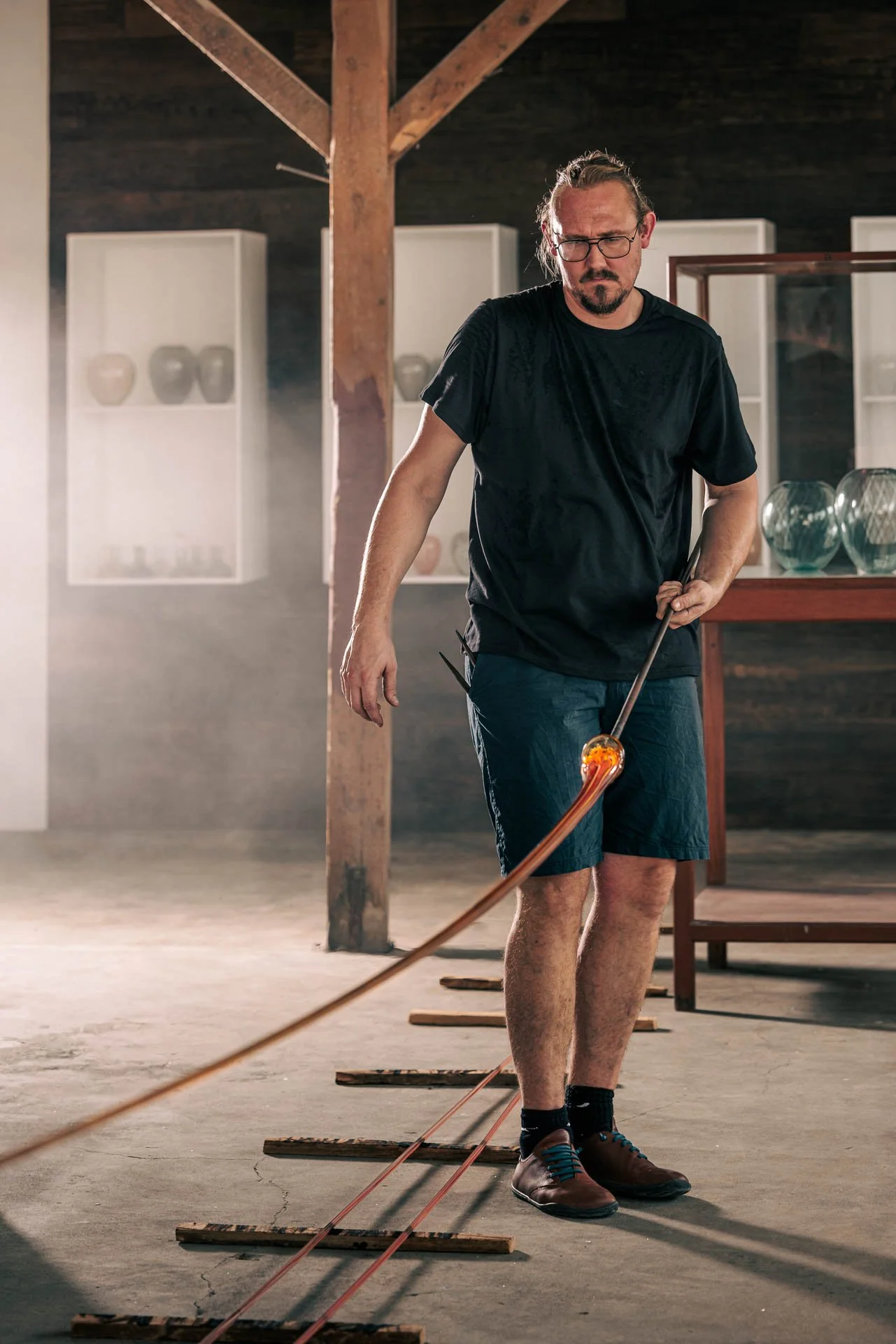 Glød Glas Studio Glaspusteri Bornholm, DK