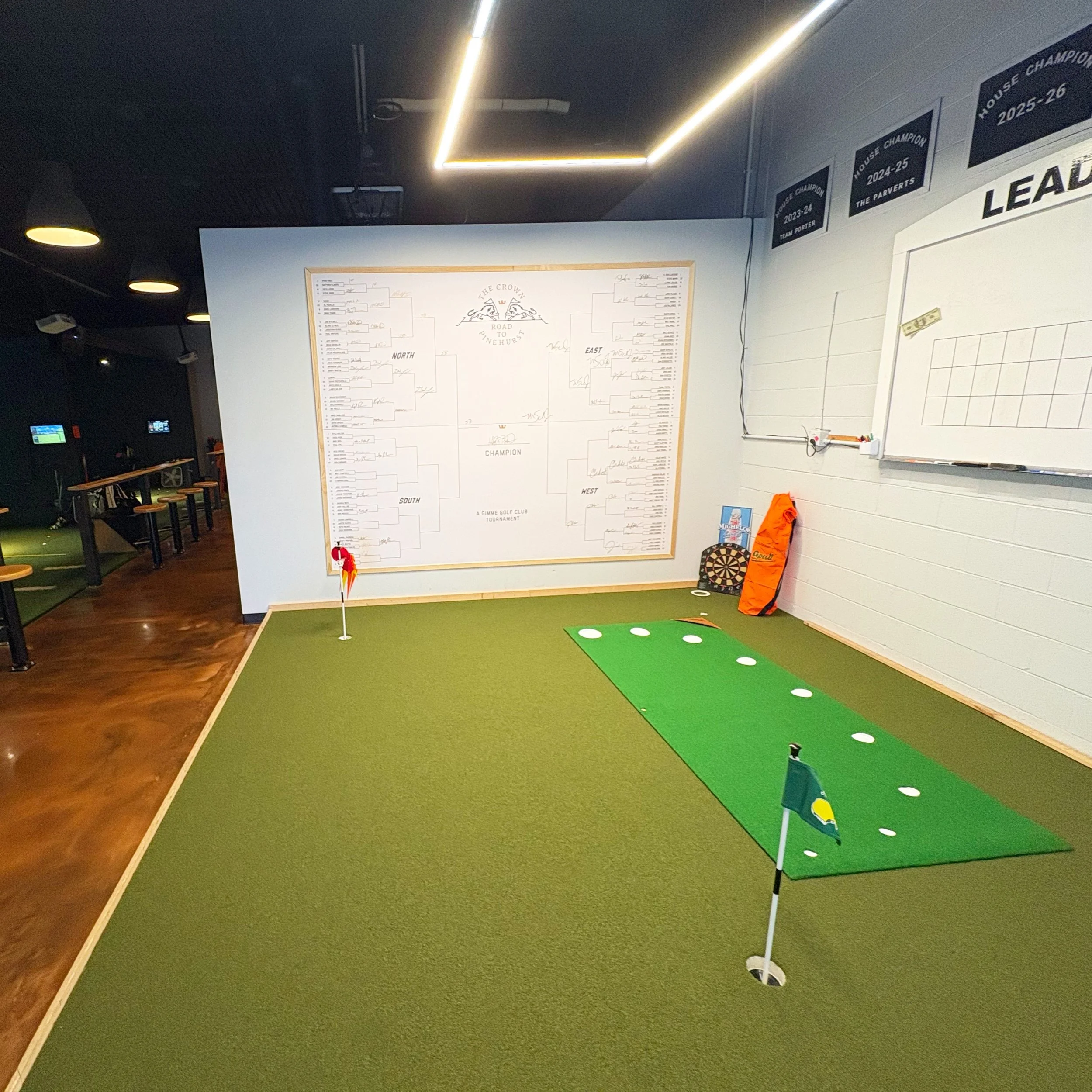9Putt is now live at Gimme Golf Club &ndash; South Clubhouse ⛳️

We&rsquo;re focused on making putting practice more fun, competitive, and engaging for golfers of all skill levels.

This is just the beginning.

Know a golf simulator, indoor golf club
