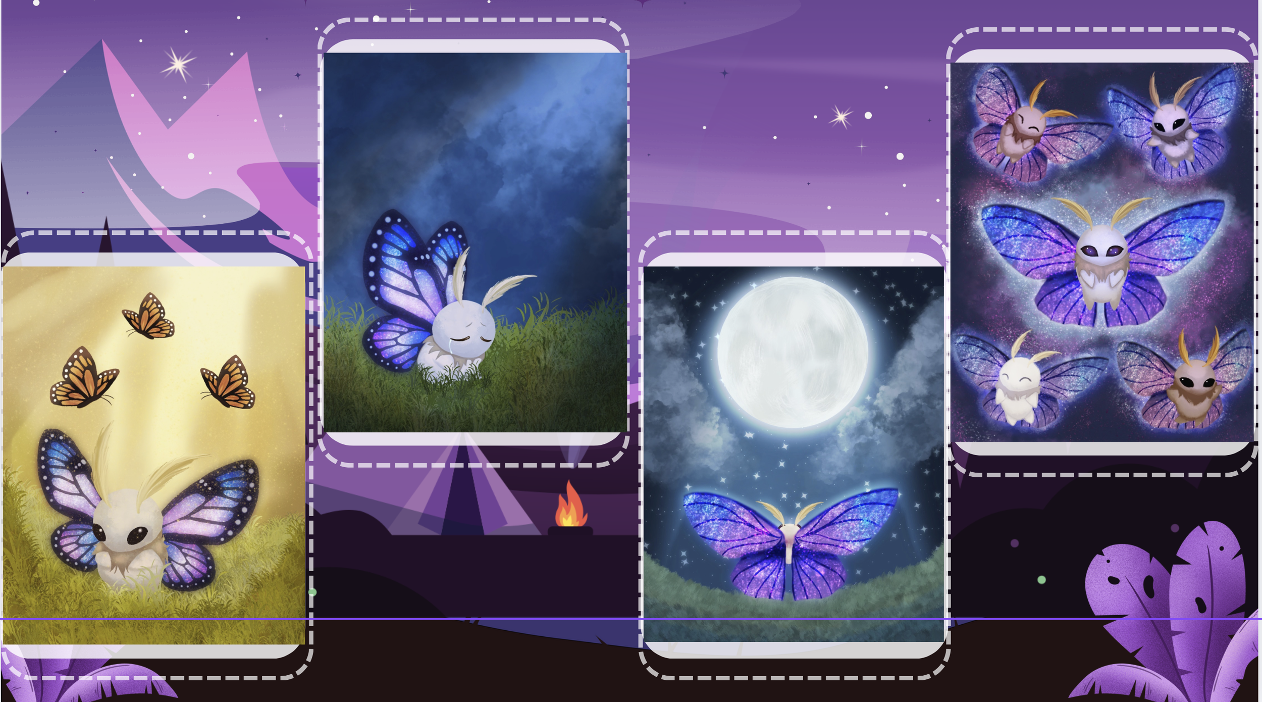      

 
     The Art of Embracing the Dark: The Story of the Moth and Butterfly     There are so many of us who grow up believing we are wrong when really we are just different. This story came from that place in me. The place that once thought I wa