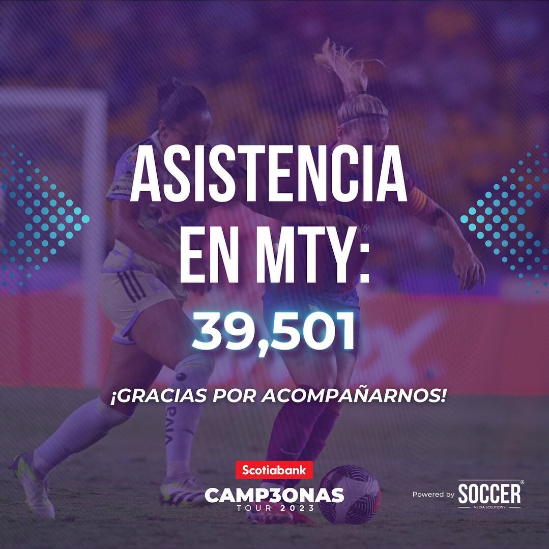 &iexcl;Muchas gracias Monterrey! El volc&aacute;n vivi&oacute; historia el d&iacute;a de hoy. Gracias a toda la afici&oacute;n que hizo esto posible 🙌🏼⚽️🐯💙❤️