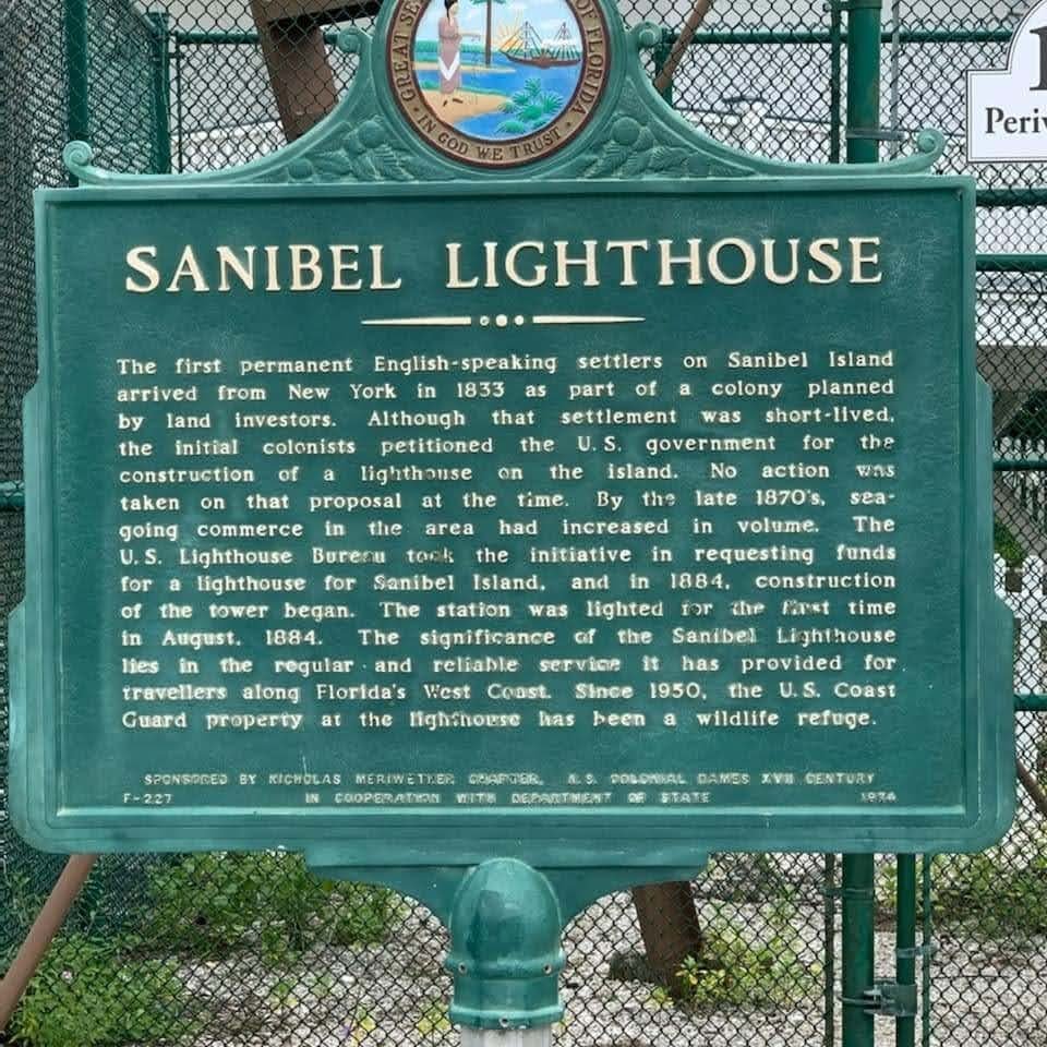 Sanibel Lighthouse, FL Est 1884