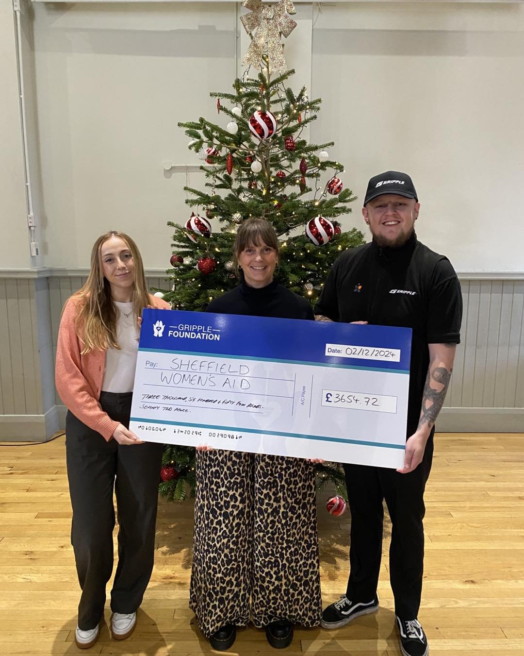 Super big thanks to Gripple Limited for their donation to us following their fundraising ball earlier this year. Very special thanks to Claudia and Jacob for leading the event and working with us, what an absolute credit to Gripple they are! This don