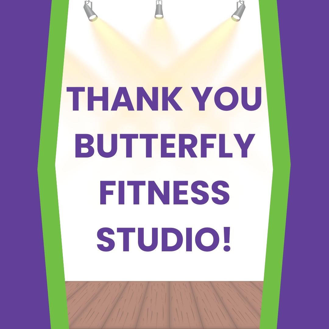 A huge thank you to @butterfly_monster and everyone at @butterfly_fitness_studio  who took part in their annual showcase last weekend and raised an amazing &pound;720 for us. 

Donations like these are what helps us to go the extra mile for the women