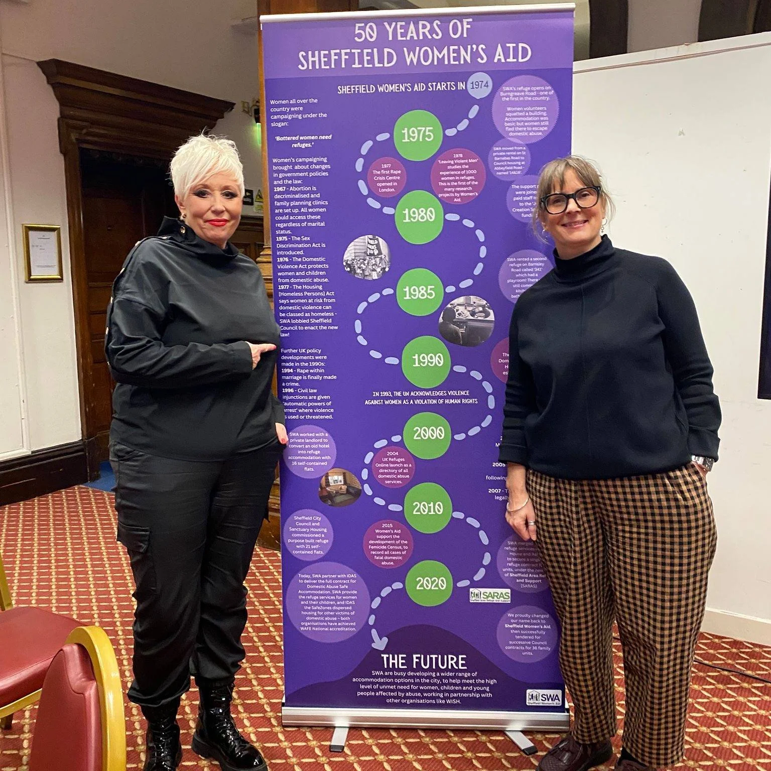 On day 4 of the &quot;16 Days of Activism&quot; we were proud to participate in the conference held at Sheffield Town Hall Tackling Violence Against Women and Girls.

Our own CEO Hollie Venn spoke to a room full of our colleagues within the #VAWG sec