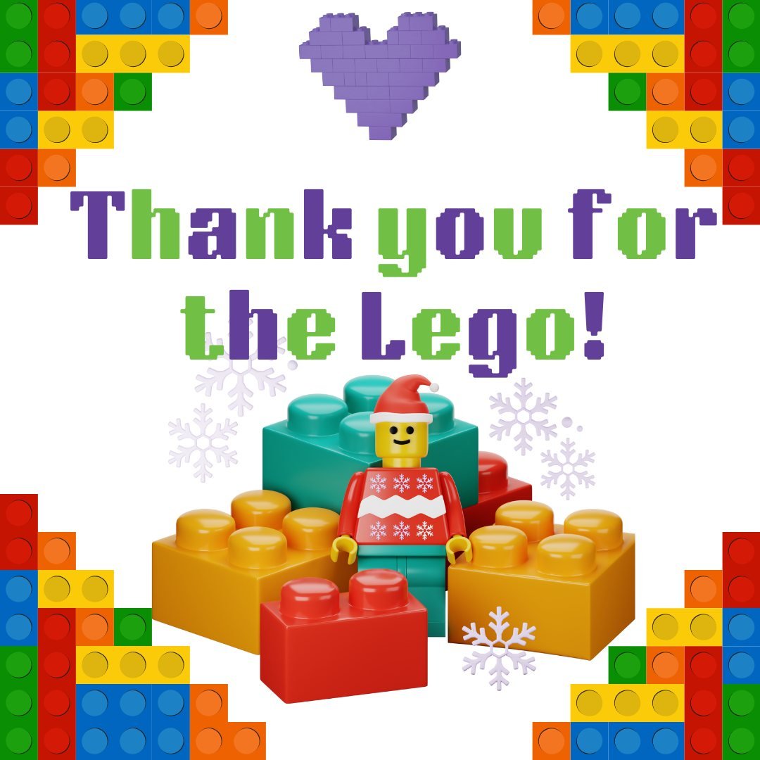 Thank you so much to Caroline and the team at @minifigsme  for their generous donation of Lego and Duplo kits for the children and teenagers living in our refuges.

We can't overstate how thrilled the kids (and their mums) will be playing with them t