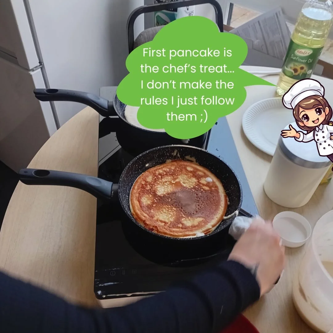 We&rsquo;ve had a great day helping the women and children in our refuges celebrate Pancake Day and here are some of the delicious results!

Thankfully we took pics before the kids (and the staff 😜) tucked in.

What are you decorating your pancakes 