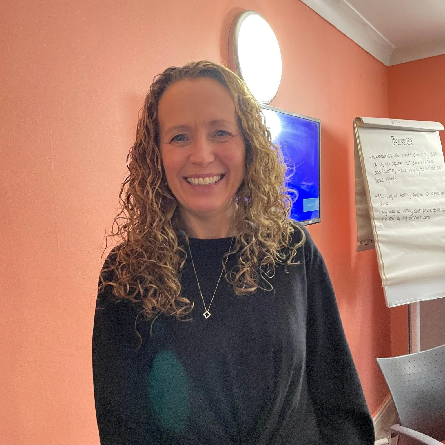 Had a great morning listening to our SWA ambassador @mrawlins1974. 

She gave a talk to our co-production group all about how the media portrays survivors of domestic abuse, the steps we as an organisation can take to get our message across and how w