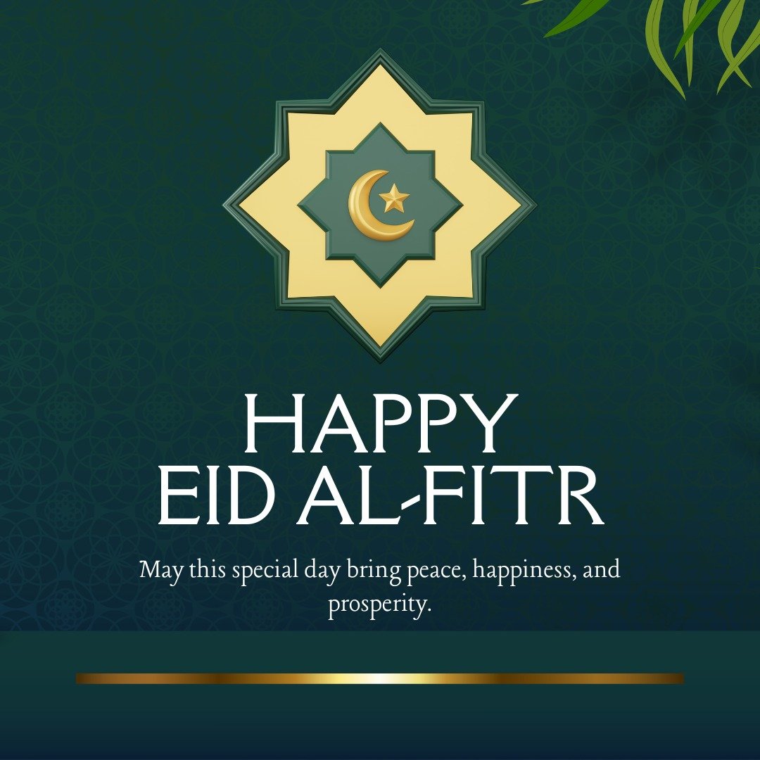 Eid Mubarak. Wishing everyone who celebrates a day filled with love and delicious food! 

 #EidAlFitr2026 #eidalfitr2026