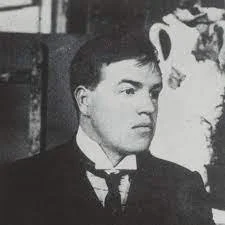 The Black and White photo of the artist David Burliuk