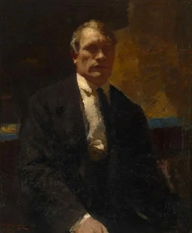 Portrait of the artist Alessio Issupoff