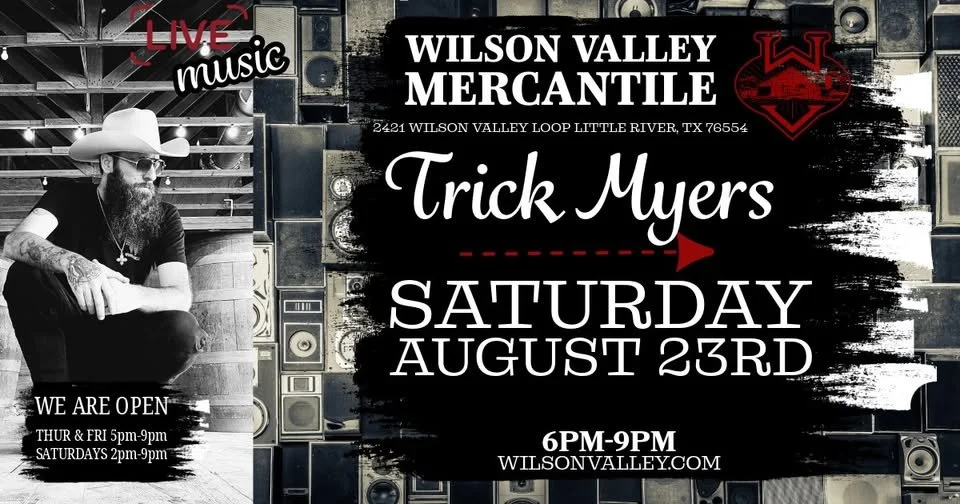 Live Music Saturdays at Wilson Valley Mercantile