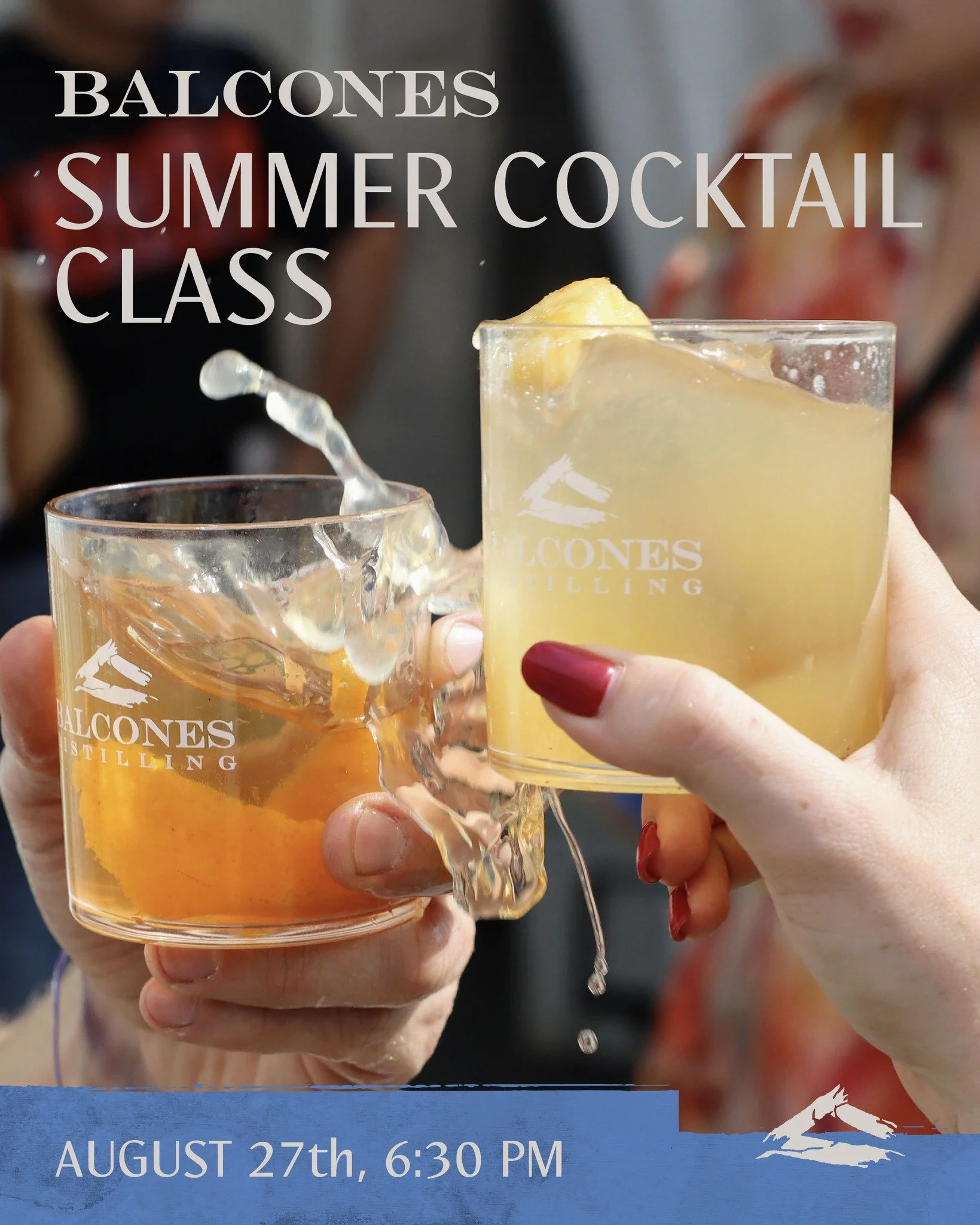 Summer Cocktail Class at Balcones Distilling – August 27, 2025