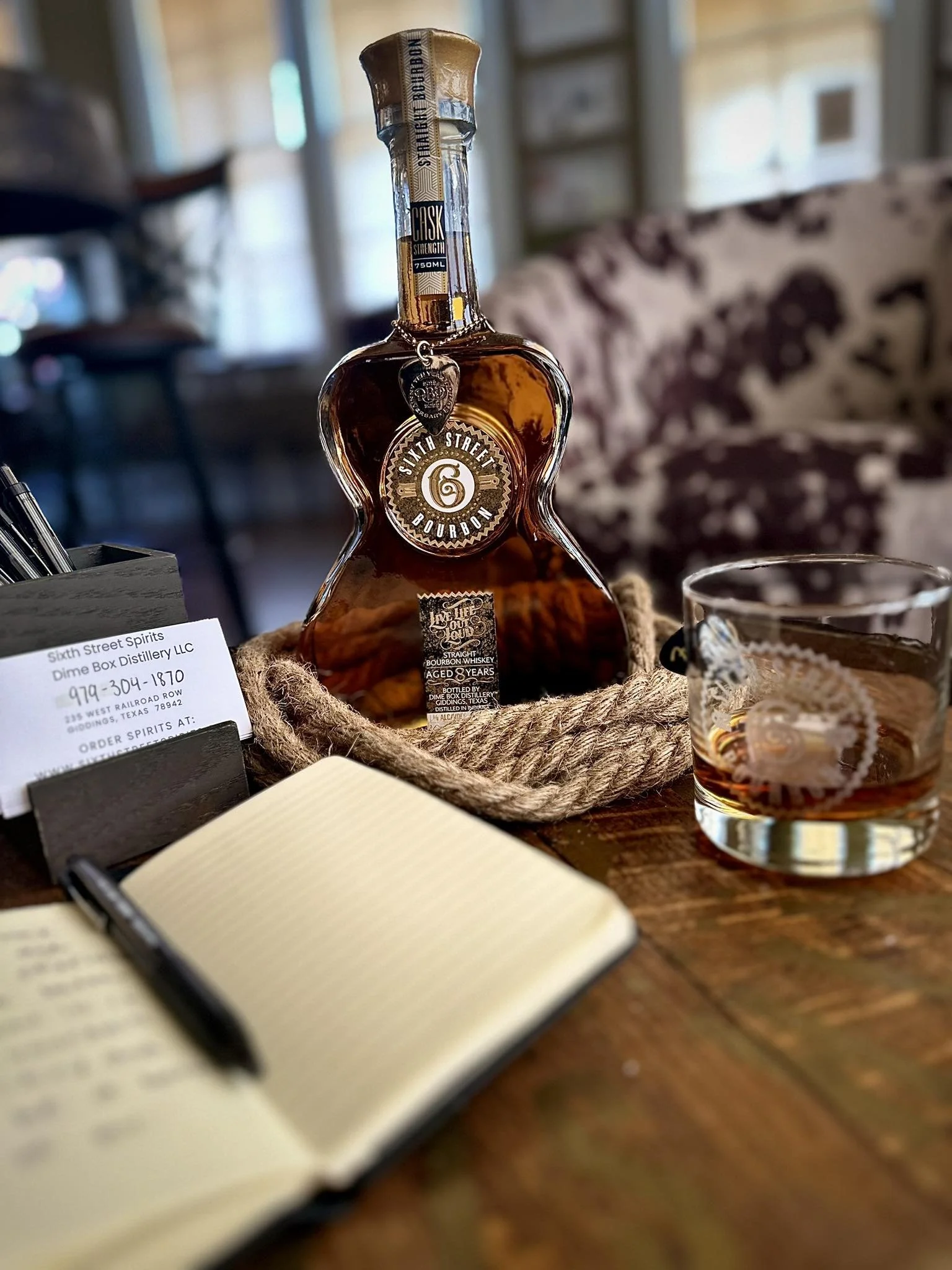 Sixth Street Spirits 10-Year Bourbon Barrel Pick | Giddings, TX