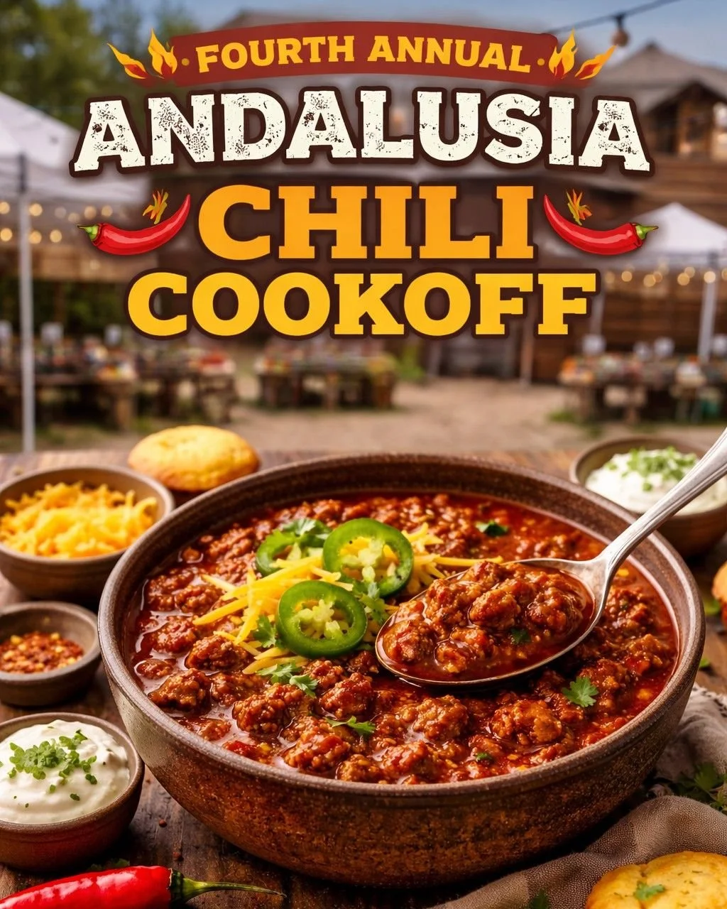 4th Annual Chili Cookoff at Andalusia Whiskey Co. | Hill Country Whiskey Event