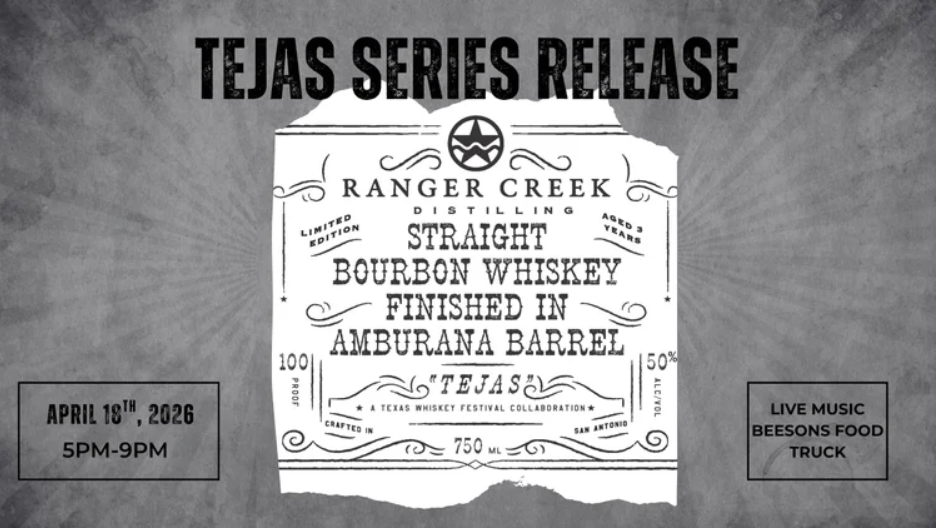 Ranger Creek Texas Whiskey Festival Release | Limited Amburana Bourbon in San Antonio TX