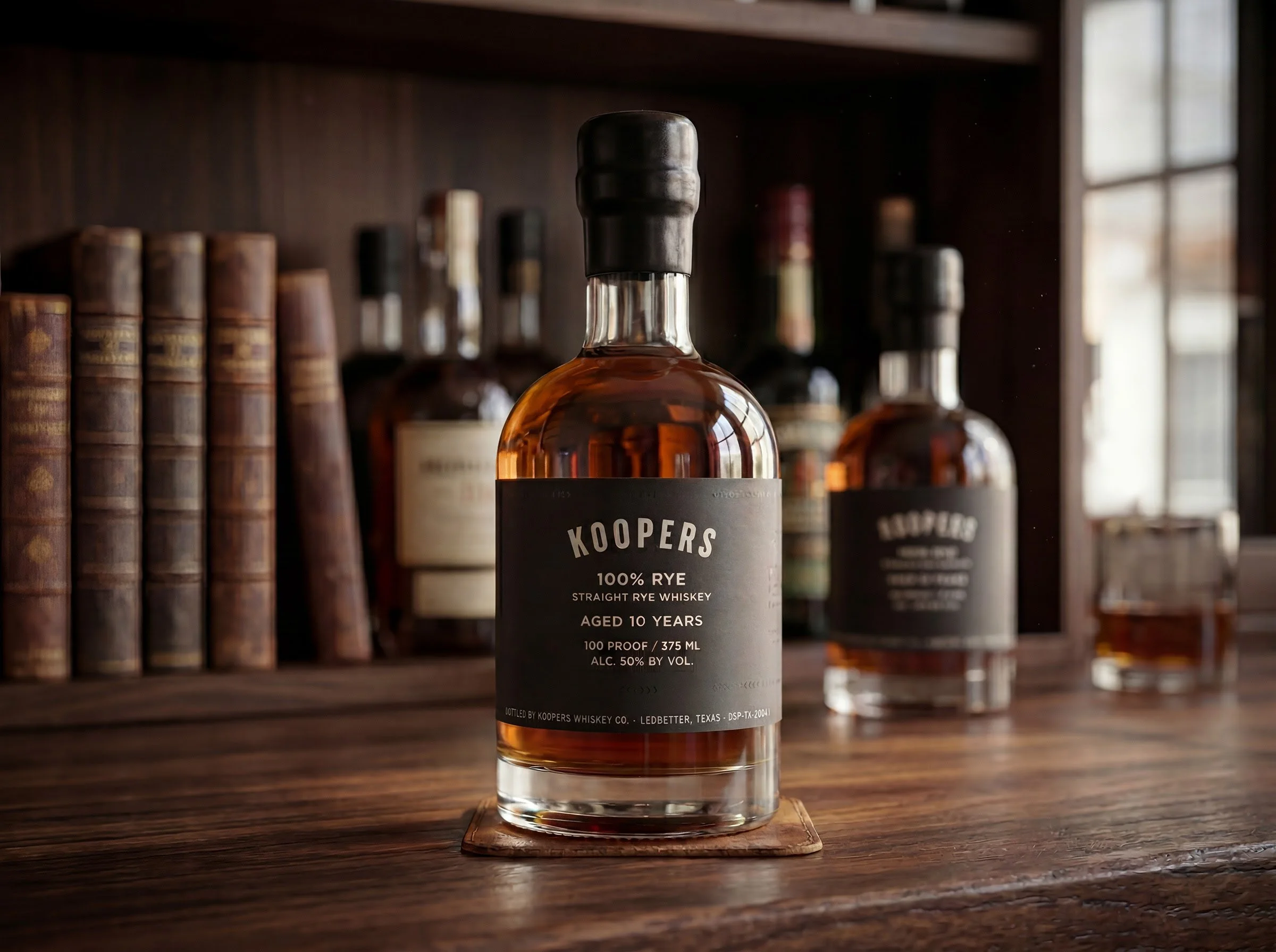 Koopers Whiskey Debuts 10-Year Rye with Extended Buffalo Trace Barrel Finishing, Highlighting Impact of Texas Climate on Aging&nbsp;