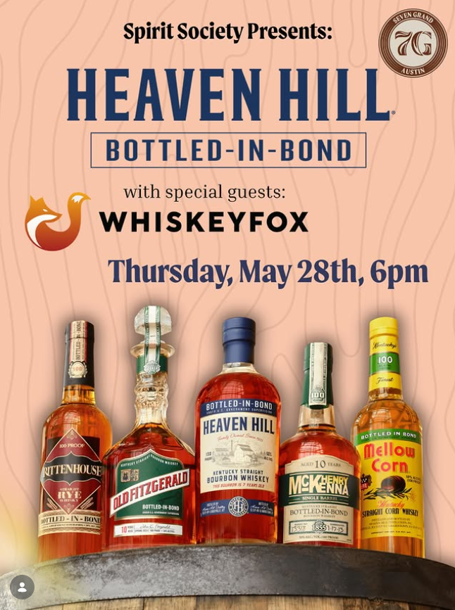 Heaven Hill Bottled in Bond - Spirit Society Featuring Whiskey Fox