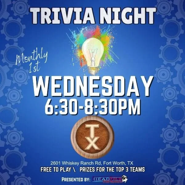 Netflix Trivia Night at TX Whiskey Ranch in Fort Worth, TX