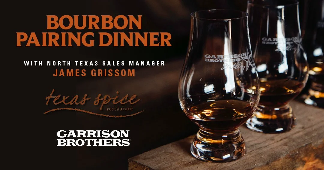 Garrison Brothers Bourbon Pairing Dinner in Dallas, TX