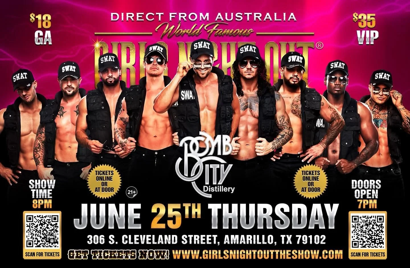 Girls Night Out at Bomb City Distillery | Amarillo, Texas