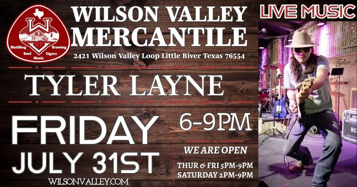 Tyler Lane Live at Wilson Valley Mercantile in Little River-Academy