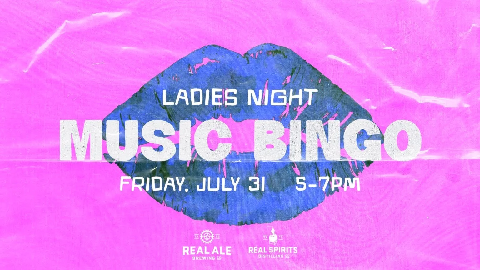 Ladies Night Music Bingo at Real Spirits in Blanco