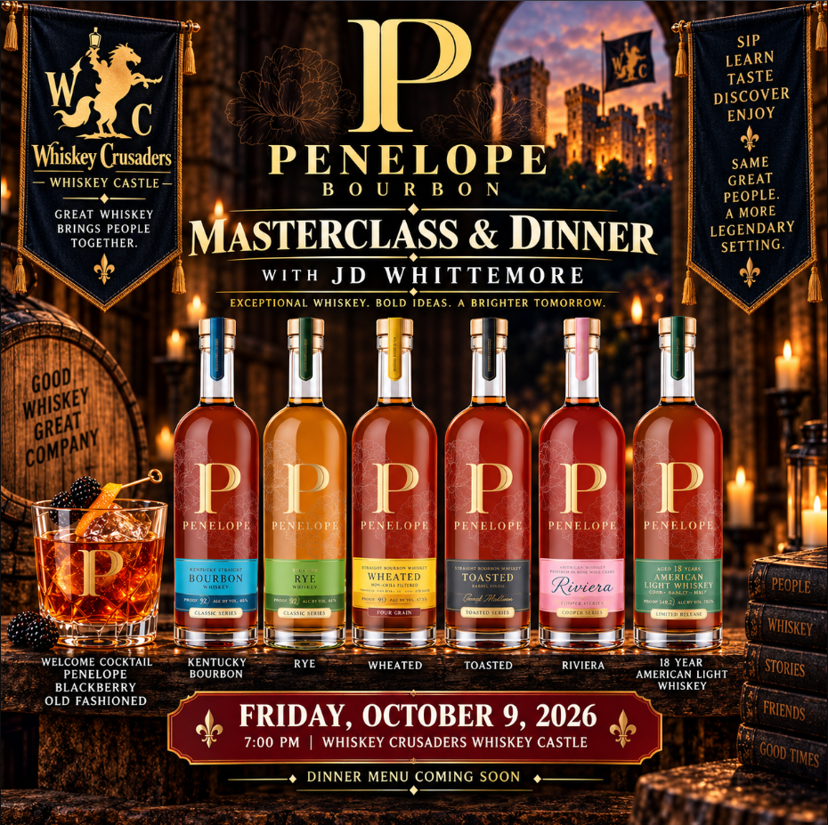 Penelope Bourbon Masterclass & Dinner | Hurst, TX
