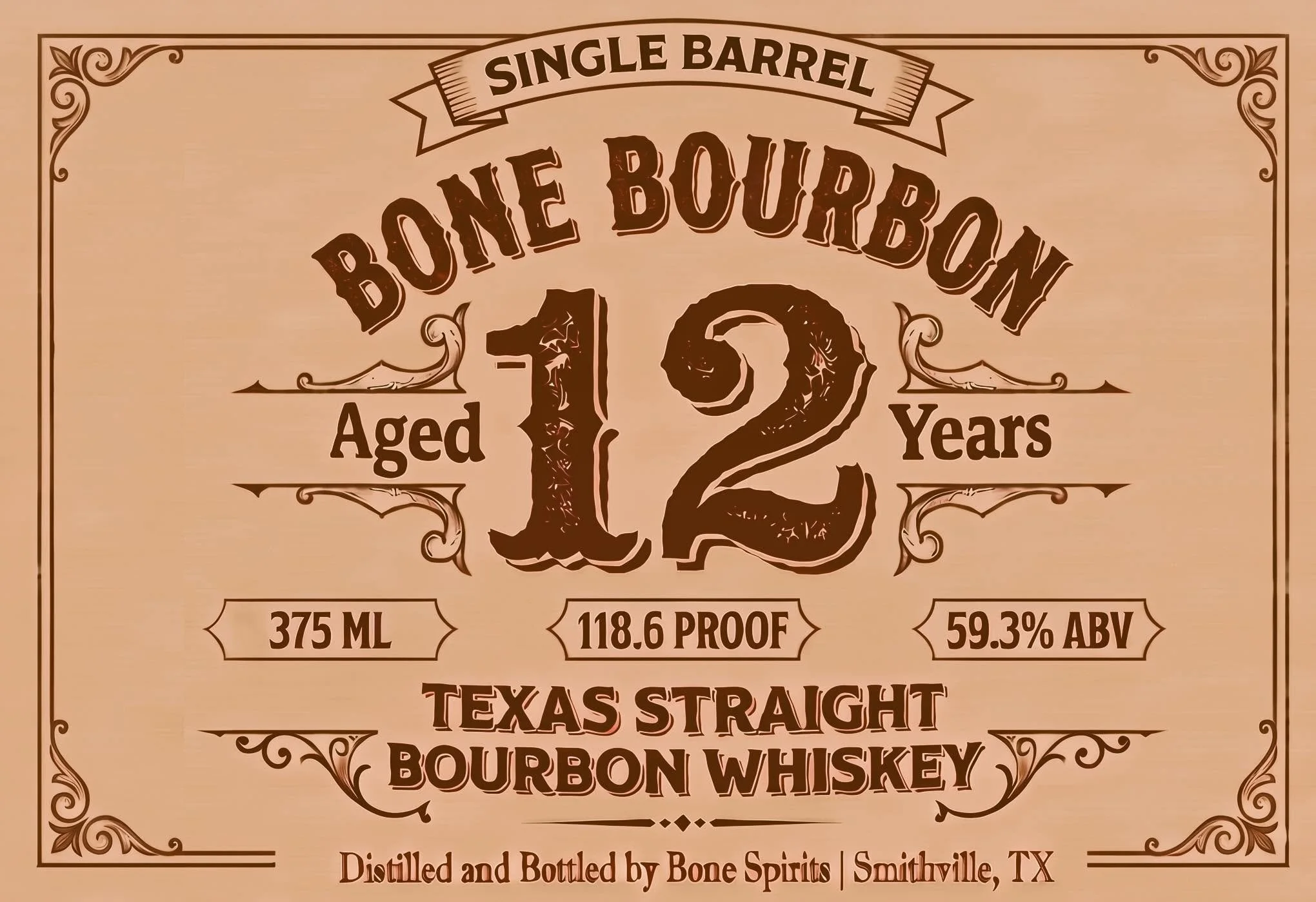 Bone Spirits Releases 12-Year Texas Bourbon in Smithville